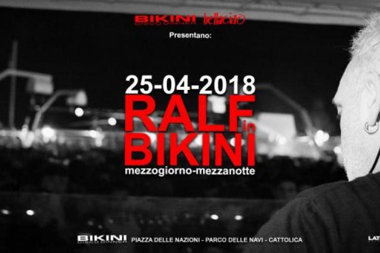 RALF in BIKINI mezzogiorno-mezzanotte: modifica viabilita cittadina