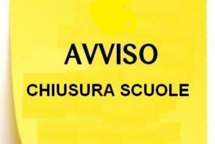 Chiusura scuole