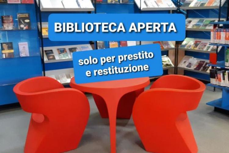 Biblioteca comunale - riapertura del servizio di prestito