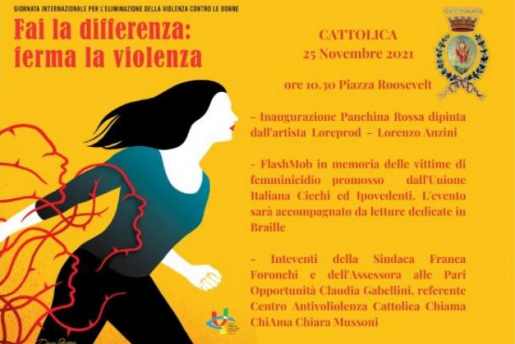 25 Novembre 2021 Giornata internazionale per l'eliminazione della violenza contro le donne