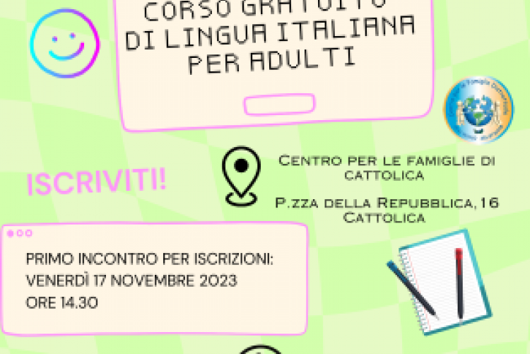 corsi di lingua italiana a Cattolica