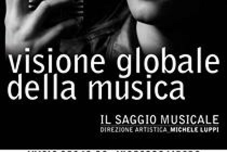 Locandina Saggio finale corso "Visione globale della Musica " - anno 2013