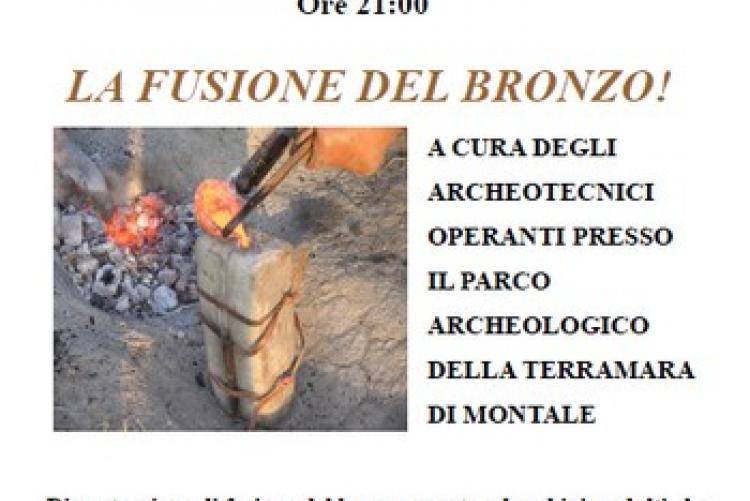 Un'estate da Regina: la fusione del bronzo: giovedì 10 luglio, a partire dalle ore 21,00