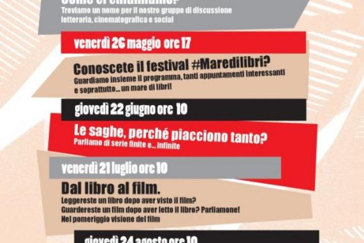 Leggere al centro - calendario incontri