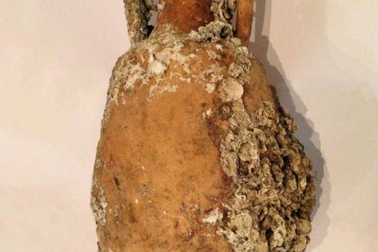 Un'anfora al Museo