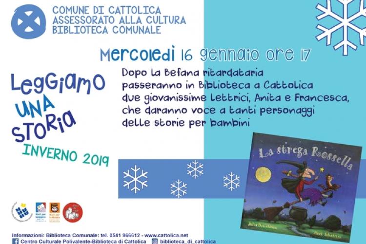 Leggiamo una storia in biblioteca