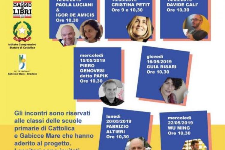 Lettori patentati - maggio 2019 incontri con gli autori