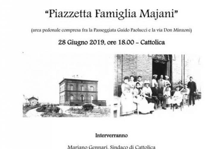 Intitolazione della Piazzetta Famiglia Majani