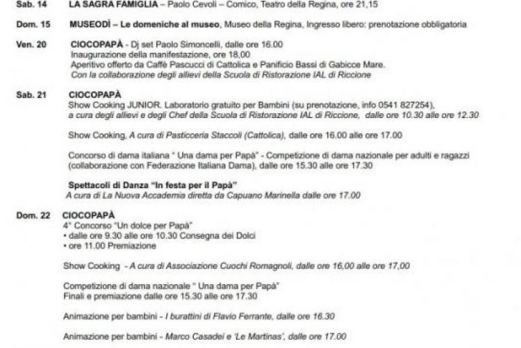 EVENTI MARZO 2020
