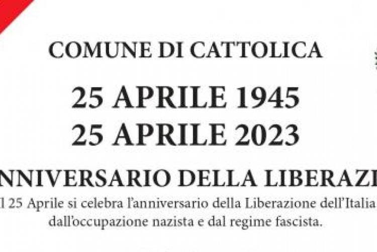 78° anniversario della Liberazione - 25 aprile 2023